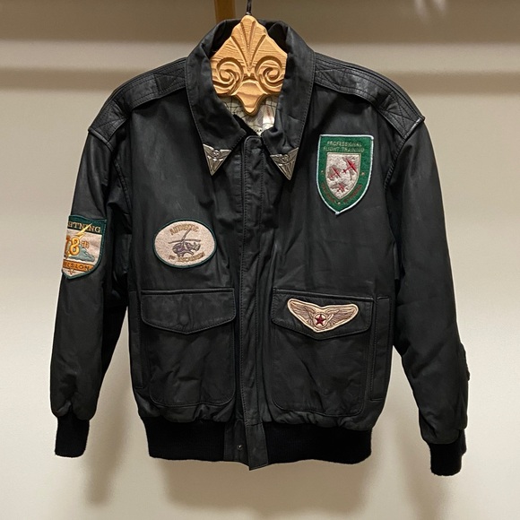 Learsi Jackets & Blazers - Vintage Learsi International Pilot/Bomber Jacket